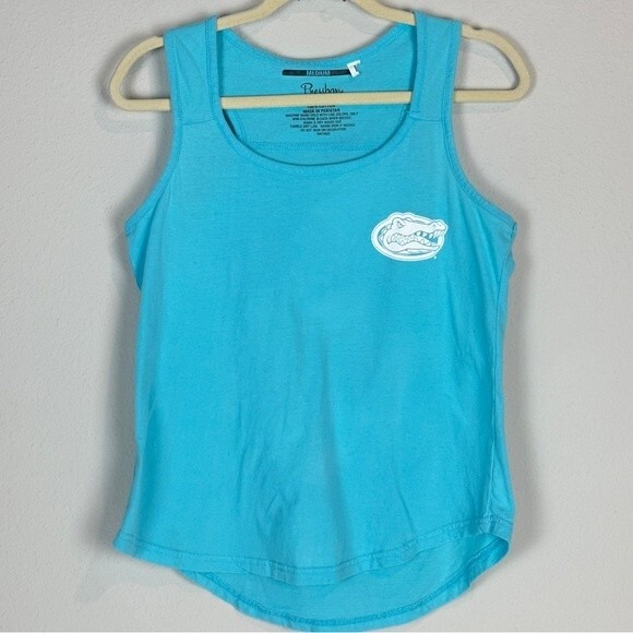 Florida Gators Turquoise Pineapple Tank Top M - Picture 1 of 7